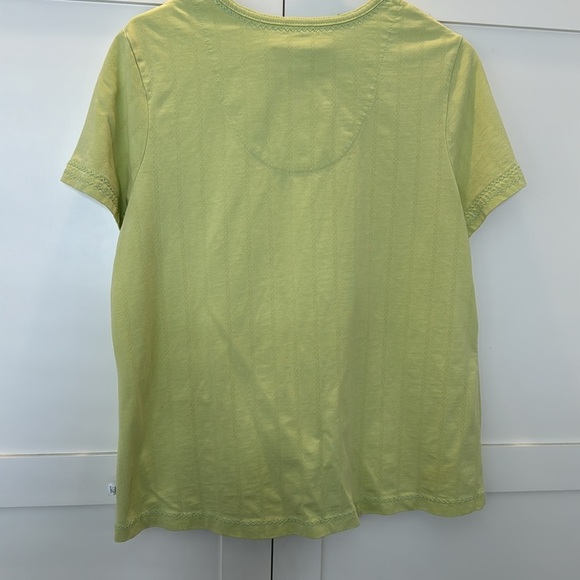 Karen Neuburger sleep top size: large green - Picture 5 of 5